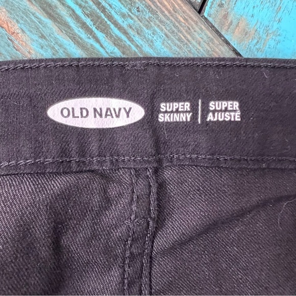 Old Navy Black Super Skinny Jeans Size 16 - Picture 6 of 9